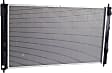 Radiator, 2.0L/2.4L Engines, Non-Turbo, Aluminum Core, Plastic Tank