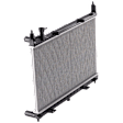 Radiator, 2.5L/3.5L Engines, Aluminum Core, Plastic Tank