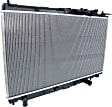 Radiator, 1.8L Engine, Aluminum Core, Plastic Tank