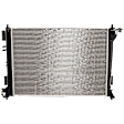 Radiator, 2.0L/2.4L Engines, Aluminum Core, Plastic Tank