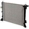 Radiator, 2.0L/2.4L Engines, Aluminum Core, Plastic Tank