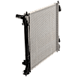 Radiator, 2.0L/2.4L Engines, Aluminum Core, Plastic Tank