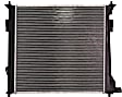 Radiator, 1.6L Engine, Aluminum Core, Plastic Tank
