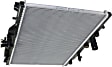 2016-2020 Toyota Yaris - Radiator, 1.5L Engine, Aluminum Core, Plastic Tank