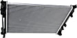 Radiator, 2.0L Non-Turbo Engine, Coupe/Sedan, Aluminum Core, Plastic Tank