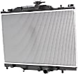 Radiator, 2.0L Engine, Aluminum Core, Plastic Tank