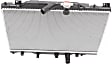 Radiator, 2.0L Engine, Aluminum Core, Plastic Tank