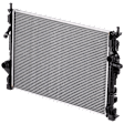 Radiator, 2.5L Engine, With Transmission Cooler, Aluminum Core, Plastic Tank