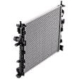 Radiator, 2.5L Engine, With Transmission Cooler, Aluminum Core, Plastic Tank