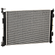 Radiator, 2.4L Engine, EX/EX Tech/LX/S/Special Edition Models, Aluminum Core, Plastic Tank, Non-Turbocharged