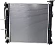 Radiator, 2.0L Engine, SX/SX Limited/SX Turbo/SXL/SXL Turbo Models, Aluminum Core, Plastic Tank