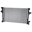 Radiator, 2.0L Engine, Aluminum Core, Plastic Tank