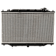 Radiator, 2.5L Engine, Aluminum Core, Plastic Tank