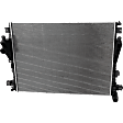Radiator, 8 Cylinder, 6.7L Engine, Aluminum Core, Plastic Tank, Primary