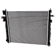 Radiator, 6 Cylinder, 3.6L Engine, Aluminum Core, Plastic Tank, For Models with Heavy Duty Cooling