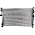 Radiator, 4/6 Cyl., 2.4L/3.5L Engines, Aluminum Core, Plastic Tank