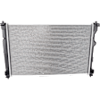 Radiator, 4/6 Cyl., 2.4L/3.5L Engines, Aluminum Core, Plastic Tank