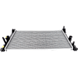Radiator, 4/6 Cyl., 2.4L/3.5L Engines, Aluminum Core, Plastic Tank