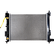 Radiator, 1.6L Engine, Aluminum Core, Aluminum Tank