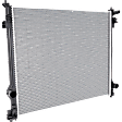 Radiator, 2.5L/3.5L Engines, Plastic Tank