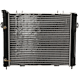 Radiator, 4.0L Engine, Standard Duty Cooling, Aluminum Core, Plastic Tank