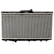 Radiator, 1.6L/1.8L Engines, Automatic or Manual Transmission, Aluminum Core, Plastic Tank