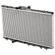 Radiator, 1.6L/1.8L Engines, Automatic or Manual Transmission, Aluminum Core, Plastic Tank