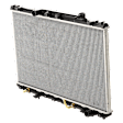 Radiator, 2.2L Engine, Automatic or Manual Transmission, Heavy Duty Cooling, Aluminum Core, Plastic Tank