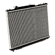 Radiator, 2.2L Engine, Automatic or Manual Transmission, Heavy Duty Cooling, Aluminum Core, Plastic Tank