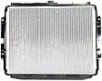 Radiator, 2.3L/2.6L/3.1L Engines, Aluminum Core, Plastic Tank