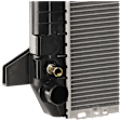 Radiator, 5.0L/5.8L Engines, Plastic Tank, Automatic or Manual Transmission, Standard Duty Cooling