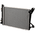 Radiator, 5.0L/5.8L Engines, Plastic Tank, Automatic or Manual Transmission, Standard Duty Cooling