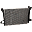 Radiator, 5.0L/5.8L Engines, Plastic Tank, Automatic or Manual Transmission, Standard Duty Cooling
