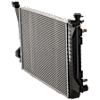 Radiator, 5.0L/5.8L Engines, Plastic Tank, Automatic or Manual Transmission, Standard Duty Cooling