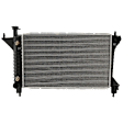 Radiator, 3.8L/5.0L Engines, Aluminum Core, Plastic Tank