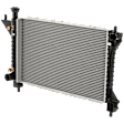 Radiator, 3.8L/5.0L Engines, Aluminum Core, Plastic Tank