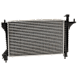 Radiator, 3.8L/5.0L Engines, Aluminum Core, Plastic Tank