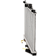 Radiator, 2.2L/2.3L Engines, Automatic or Manual Transmission, Aluminum Core, Plastic Tank