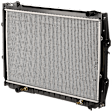 Radiator, 2.7L/3.0L/3.4L Engines, Automatic or Manual Transmission, Aluminum Core, Plastic Tank
