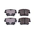 2007 Dodge Charger - Rear Ceramic Brake Pad Set, 2.7L 6Cyl, Z16 Evolution Ceramic