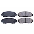 2008 Honda CR-V - Front Ceramic Brake Pad Set, Z16 Evolution Ceramic