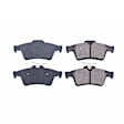 2012 Mazda 3 - Rear Ceramic Brake Pad Set, 2.3L 4Cyl, Z16 Evolution Ceramic
