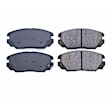 2010 Hyundai Sonata - Front Ceramic Brake Pad Set, 3.3L 6Cyl, Z16 Evolution Ceramic