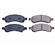 2009 Buick Enclave - Front Ceramic Brake Pad Set, 3.6L 6Cyl, Z16 Evolution Ceramic