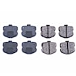 16-1185R Rear Z16 Evolution Ceramic Ceramic Brake Pad Set