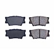 2014 Toyota RAV4 - Rear Ceramic Brake Pad Set, Z16 Evolution Ceramic