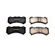 2015 Jeep Grand Cherokee - Front Ceramic Brake Pad Set, 6.4L 8Cyl, Z16 Evolution Ceramic