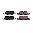 16-1417 Rear Z16 Evolution Ceramic Ceramic Brake Pad Set