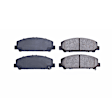 2017 Nissan Titan - Front Ceramic Brake Pad Set, 5.6L 8Cyl, Z16 Evolution Ceramic