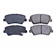 2013 Hyundai Elantra Coupe - Front Ceramic Brake Pad Set, 1.8L 4Cyl, Z16 Evolution Ceramic